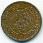 Южная Африка, 1/4 пенни 1957 год