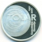 Словения, 2000 толаров 2001 год (PROOF)