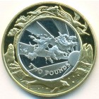 Фолклендские острова, 2 фунта 1999-2000 годы (PROOF)