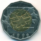 Хорватия, 25 кун 1999 год (AU)