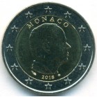 Монако, 2 евро 2018 год (UNC)