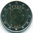 Монако, 2 евро 2018 год (UNC)