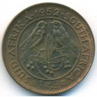 Южная Африка, 1/4 пенни 1952 год (UNC)
