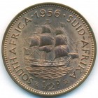 Южная Африка, 1/2 пенни 1956 год (UNC)