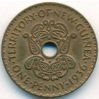 Новая Гвинея, 1 пенни 1936 год (UNC)