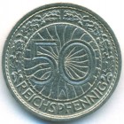 Веймарская республика, 50 рейхспфеннигов 1930 год A