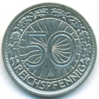 Веймарская республика, 50 рейхспфеннигов 1927 год A