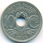 Франция, 10 сантимов 1927 год