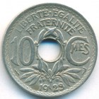 Франция, 10 сантимов 1923 год (tb)