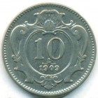 Австрия, 10 геллеров 1909 год