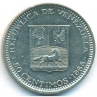 Венесуэла, 50 сентимо 1965 год