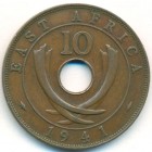 Британская Восточная Африка, 10 центов 1941 год I