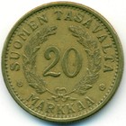 Финляндия, 20 марок 1938 год