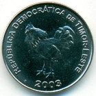 Восточный Тимор, 10 сентаво 2003 год (UNC)