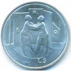 Сан-Марино, 5 лир 1976 год (UNC)