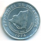 Никарагуа, 10 сентаво 1974 год (UNC) БРАК