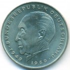 ФРГ, 2 марки 1969 год D (UNC)