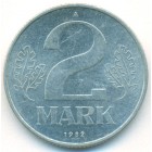 ГДР, 2 марки 1982 год (AU)