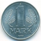ГДР, 1 марка 1977 год (UNC)