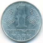 ГДР, 1 марка 1963 год (AU)