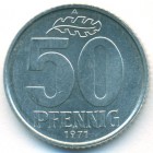 ГДР, 50 пфеннигов 1971 год (UNC)