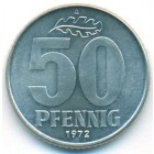 ГДР, 50 пфеннигов 1972 год (UNC)