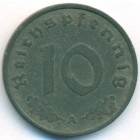 Третий Рейх, 10 рейхспфеннигов 1940 год A