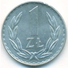 Польша, 1 злотый 1978 год (AU)