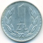 Польша, 1 злотый 1978 год (AU)
