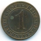 Веймарская республика, 1 рейхспфенниг 1935 год A