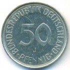 ФРГ, 50 пфеннигов 1972 год J