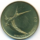Словения, 2 толара 1996 год (UNC)
