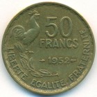 Франция, 50 франков 1952 год