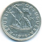 Португалия, 2-1/2 эскудо 1976 год (AU)