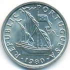 Португалия, 5 эскудо 1980 год (UNC)