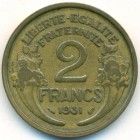 Франция, 2 франка 1931 год