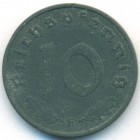 Третий Рейх, 10 рейхспфеннигов 1941 год F