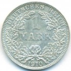 Германия, 1 марка 1910 год A (UNC)