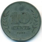 Нидерланды, 10 центов 1941 год