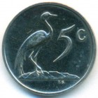 ЮАР, 5 центов 1987 год (UNC)