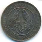 Южная Африка, 1/4 пенни 1923 год (UNC)