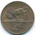 ЮАР, 2 цента 1971 год (UNC)