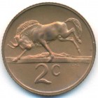 ЮАР, 2 цента 1973 год (UNC)