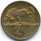 ЮАР, 2 цента 1983 год (UNC)