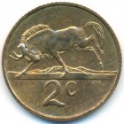 ЮАР, 2 цента 1986 год (UNC)