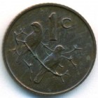 ЮАР, 1 цент 1970 год (UNC)