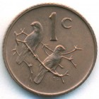 ЮАР, 1 цент 1974 год (UNC)