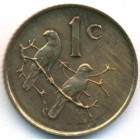 ЮАР, 1 цент 1987 год (UNC)