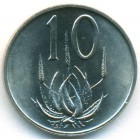 ЮАР, 10 центов 1973 год (UNC)