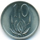 ЮАР, 10 центов 1980 год (UNC)